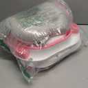 Collapsible Baby Bathtub for Newborns to Toddler with Real-time Temp Monitor & Floating Cushion, Portable Travel Tub for 0-36 Month, Foldable Baby Bath Tub for Infants Girl (Pink)