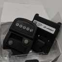 Lippert Keyless RV Door Lock with 60' Bluetooth Range, Lighted Keypad Buttons, 3 Battery Modes, Aluminum Construction, Black Powder-Coated Finish, Right-Hand Latch Configuration - 2022119636