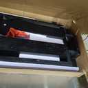 Plank+Beam 60 Inch Dining Bench for Dining Room, Bench for 72 Inch Table Kitchen Dining Seat, Wooden Outdoor Bench, Solid Wood Entryway Bench, Black Wirebrush