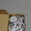 Remote Control RGB LED Lamp Kit for Bambu Lab 3D Printer Accessories-3D Printer DIY Multicolor Light Includes Button Battery Makerworld Hardware Model Spare Parts 5V USB Powered (2pcs)