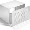 Geelin 26" X 16" Wall Sleeve with Exterior Ventilation Grille Includes Condensate Drain Kit, Insulated Metal Sleeve Packaged Terminal Air Conditioner Compatible with PTAC and PTHP