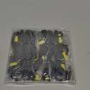 12 Pack Sport Whistles with Lanyar for Coaches, Referees and Officials, Loud Crisp Sound (12 Pcs(black))