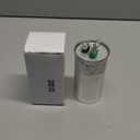 Dreyoo 60+7.5 uF 370/440V CBB65 Dual Run Round Capacitor for AC Motor, HVAC Capacitor, Air Conditioner Replacement, Heat Pump, Fan Start, Condenser Straight Cool, UL Listed