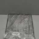 1PC Metal Cooling Rack Square Wire Baking Rack Cake Cooling Black Wire Roasting Rack for Cooking Baking Grilling Biscuit Pizza Bread Cake