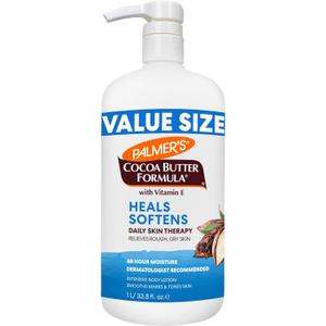 Palmer's Cocoa Butter Formula Daily Skin Therapy Lotion, Pump Bottle, 33.8 Ounces (33.8 Fl Oz (Pack of 1))