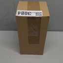 10 Pcs 3.15 inch White Fur Ornaments for Christmas Tree Decorations Christmas Ball Ornaments Xmas Hanging Decorations Furry Pom Pom Balls for Xmas Tree Party Supplies