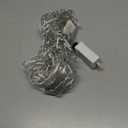 Joomer Christmas Icicle Lights - 33FT Plug in String Lights Waterproof, 8 Modes Timer Connectable Outdoor String Light for Christmas Party, Eaves, Roofs, Xmas Decorations (Warm White)