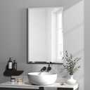 KOHROS 18x24 Frameless Rectangular Bathroom Vanity Mirror