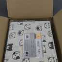 Intelligent Design Cozy Soft 100% Cotton Flannel Print Animals Stars Cute Warm, Ultra Soft Cold Weather Sheet Set Bedding, Full, Grey/Pink Cats 4 Piece