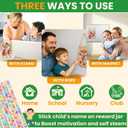 Premium 30PCS Magnetic Reward jar Classroom Behavior Chart for Kids at Home Potty Chore Training Children Class System Toddlers Boys Growth prizes Toys Sticker Responsibility incentives Multiple Wide