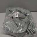 NICETOWN Closet Curtain for Open Closet, Door Curtain for Doorway, Thermal Insulated Privacy Blackout Grommet Drape 80 inches Long for Room Divider, 1 Panel, Sage Green, 60 x 80 Inch