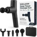 Deep Tissue Muscle Massage Gun | Powerful Handheld Percussion Massager | Back | Neck | Full Body Muscle Recovery | 22 lbs Stall Force | 8 mm Amplitude | 6 Speeds | Quiet | 240 Min Battery