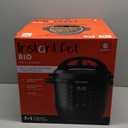 Instant Pot 6QT RIO 7-in-1 Multi-Cooker, Pressure Cooker, Slow cook, Saut, Steam, Rice Maker, Yogurt, & Warmer, Black, 6 Quarts