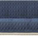 Ameritex Couch Sofa Slipcover 100% Waterproof Nonslip Quilted Furniture Protector Slipcover for Dogs, Children, Pets Sofa Slipcover Machine Washable (Blue, 68")