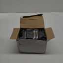 6 Pieces 3D Night LED Light Lamp Base 16 Colors LED Display Base with Remote Control and USB Cable, Christmas Light Lamp Display Acrylic for Restaurant Shop(Small,Black)