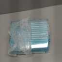 Maitys 12 Pcs Vanity Drawer Organizer 9 x 3 x 2 Inches Clear Plastic Utensil Organizers Kitchen Drawers Dividers for Office Desk Silverware Kitchen Utensils Cosmetics and Bathrooms(Blue)