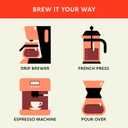 San Francisco Bay Ground Coffee, Fog Chaser (28 oz Bag), Medium-Dark Roast Coffee (EXP 05/01/26)