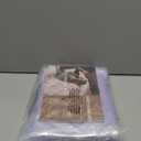 MUXHOMO Duvet Cover Queen Size, Reversible Floral Lavender Duvet Cover Set with Zipper Closure, 3 Pieces Botanical Patterns Soft Microfiber Bedding Set with 4 Ties (90"x90", 2 Pillow Cases) (01 - Lavender Leaves (No Comforter))