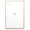 Opposite Wall - 24x36 in - Natural Solid Oak Wood Picture Frame - Lightweight, Versatile & Shatterproof - Large Wall Hanging Photo or Poster Frame - Wall Decor for Office, Gallery & Home