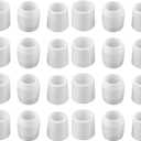 24 PCS 8 Set Rod End Caps for Tension Rods, Anti-Skid Non-Slip Waterproof Covers, Rustproof Protective Caps for 13-16mm Telescopic Poles, 3 Sizes (13-16mm)