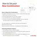 Tool-Less TSA Approved Luggage Lock with Alert Indicator, 4-Digit Resettable Combination, Durable Zinc Alloy Travel Locks for Suitcase, Backpack, Toolbox, Locker, Keyless  Black (4 Pack)