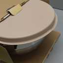 Umite Chef Mixing Bowls with Airtight Lids Set, 8PCS Stainless Steel Khaki Nesting Bowls with Grater Attachments, Kitchen Bowls with Non-Slip Bottoms, Size 5, 4, 3.5, 2, 1.5QT for Mixing & Serving