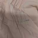 Dokotoo Womens Tops Casual Pleated V Neck Puff Long Sleeve T Shirts Loose Tunic Business Blouse (Large, Pink)