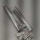 Microwave Oven Wall Stand, 2Pcs Stainless Steel Wall Mounted Microwave Oven Rack Shelf Sturdy Foldable Stretch Oven Bracket Holder for Home Office