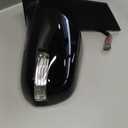 A-Premium Driver Side Power Door Mirror - Compatible with Toyota Sienna 2013-2017 - Heated Power Folding Black Smooth Outside Rear View Mirror w/Turn Signal Puddle Light and Blind Spot Detection