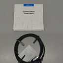 JSAUX Mini HDMI to HDMI Cable 6FT, [Mini HDMI][Aluminum Shell, Braided] High Speed 4K 60Hz HDMI 2.0 Cord, Compatible with Camera, Camcorder, Tablet and Graphics/Video Card, Laptop, Raspberry Pi Zero W (Grey)