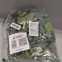 180 Pcs 3 Kinds Mixed Artificial Eucalyptus Stems Bulk Fake Silver Dollar Eucalyptus Leaves Greenery Stems Floral Picks for DIY Bouquets Vase Floral Arrangement Wedding Home Decor