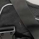 MOOGROU Service Dog Vest Harness and Leash Set+10 Patches, No Pull & Easy Walk Reflective Dog Harness with Soft Padded Handle for Training/Everyday, Fit Small/Medium/Large/Extra-Large Dogs(Black M)