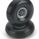 Du-Bro 350T 3-1/2" Diameter Treaded Surface Wheel (2-Pack)