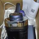 Teant Mattress Vacuum Bed Vacuum Cleaner with 253.7nm UV-C Light, Hyper Helix Motor with 16kPa Strong Suction & 33000 RPM/Min Tapping, HEPA Filter, 149℉ Heat & Ultrasonic & Anion for Bed and Pet