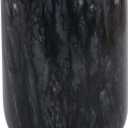 Toothbrush Holder,Handmade Marble Toothbrush Cup,Stone Toothbrush Organizer for Pen Holder,Makeup Brush Cup,Razor Holder,SPA Collection Tumbler First Choice for Home and Hotel(Black)