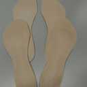 (2 Pairs) Pigskin Non-Slip High Heel Cushion Inserts Arch Support, Shock & Sweat Absorption, Adhesive Shoe Insoles for Dress Shoes Flats Boots Sandals Relief Blister Callus Pain, Fits Women 8-12 Size