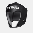 USA Boxing Approved Open Face Head Guard, Medium, Black