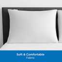 Standard/Queen AllerEase Pillow Protectors - Moisture Wicking, Advanced Allergy Protection - Premium Polyester, Zippered Protectors