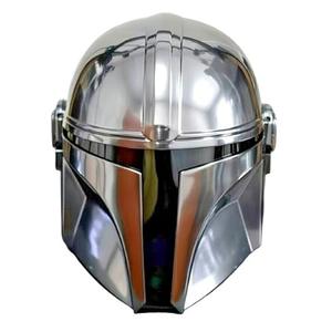 AnNafi® STAR WARS Mandalorian Helmet Black Series The Armorer Mask | Mild Steel Medieval Helmet Cosplay Costume Theater Role-Play Solid Armor | Zorri Bliss Mask Steel Built