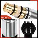 A-Premium AC Compressor Control Solenoid Valve 07PXE16, 07PXE14 Compatible with Kia Sportage 2010-2015, Rio 2012-2015, K900 2015 & Hyundai Accent 2011-2017, Tucson 2009-2014, Genesis Coupe 2012-2016
