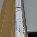 LazBlinds No Tools No Drill 1" Vinyl Mini Blinds, Cordless Blinds for Windows, Light Filtering Horizontal Window Blinds & Shades, 27" W x 36" H, White