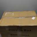 SAILUN 145Gal/580Qt Collapsible & Stackable Storage Bins with Door & a Lid,Perfect for Blanket Storage, Pillow Organizer, Bedroom Closet & Living Room, Black 26" W x 17" D x 71" H