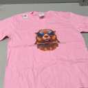 Pretty Sunglasses Animals for Beavers Costume Boys and Girls T-Shirt Pink Small