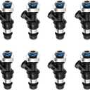 8PCS Fuel Injector 17113553 Compatible with 2003-2007 for Chevy Express 2500, 2000-2007 for Chevy Silverado 1500, 2001-2005 for Chevy Silverado 3500, 2003-2007 for GMC Savana 2500
