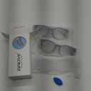 Gaoye Stylish Blue Light Glasses for Woman - Computer Glasses 99% Blue Light Blocking - Lightweight TR90 Frames - 3 pack (A3-light Black+atte Black+Transparent)