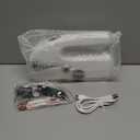 Handheld Sewing Machine for Beginners, Portable Mini Sewing Machine with Two Speed Modes, Easy to Operate and Fast Stitch Suitable for Clothes, Fabrics and Quick Home Repairs (White)