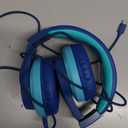 Kids Headphones for School, USB C Headphones for Kids, 85dB Safe Volume, HD Stereo Sound, Comfortable Fit, Adjustable & Foldable,Ideal for Learning/ Travel /Tablet( Deep Bule, Without Microphone