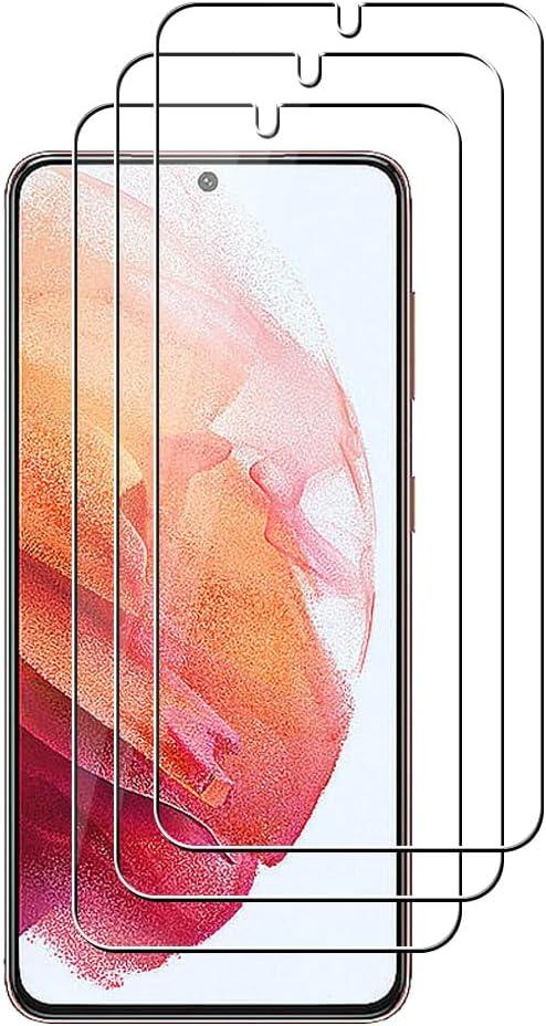 2 x 3 Pack Screen Protector For Samsung Galaxy S21 5G Tempered Glass, Anti Scratch, HD Clear