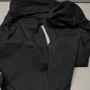 Houmous S-XXXL 29''31''33''35'' Inseam Women's Cotton Bootcut Pants Inner Pocket (Black)