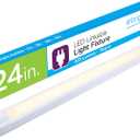 Enbrighten Premium Linkable Under Cabinet Fixture, 24in, LED, Linkable, 803 Lumens, 3000K Warm White, 38848-T1